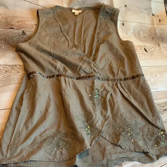 J JILL women’s cross over top - Picture 3 of 5